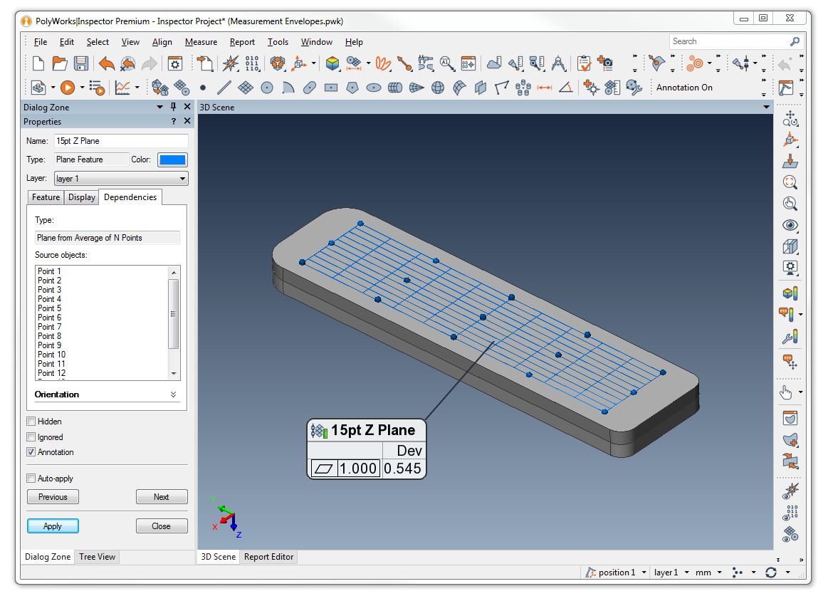 Understanding GD&T Flatness in PolyWorks 2020 Haven Metrology
