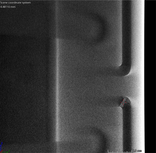 Industrial CT Scan 3d printed water channel tooling Industrial CT Scan 3d printed water channel tooling