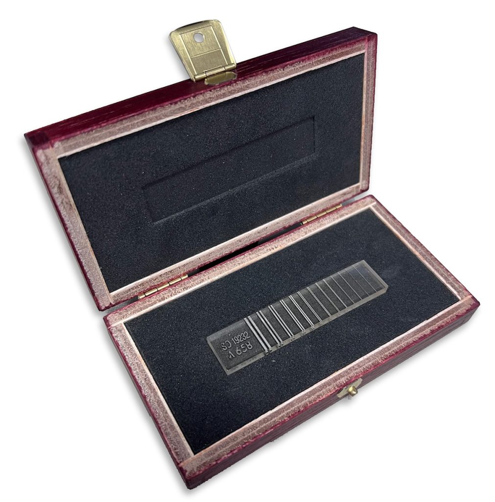 50um Resolution Ruler Scale Proving 50um Resolution in our 450kv Vault - Haven Metrology