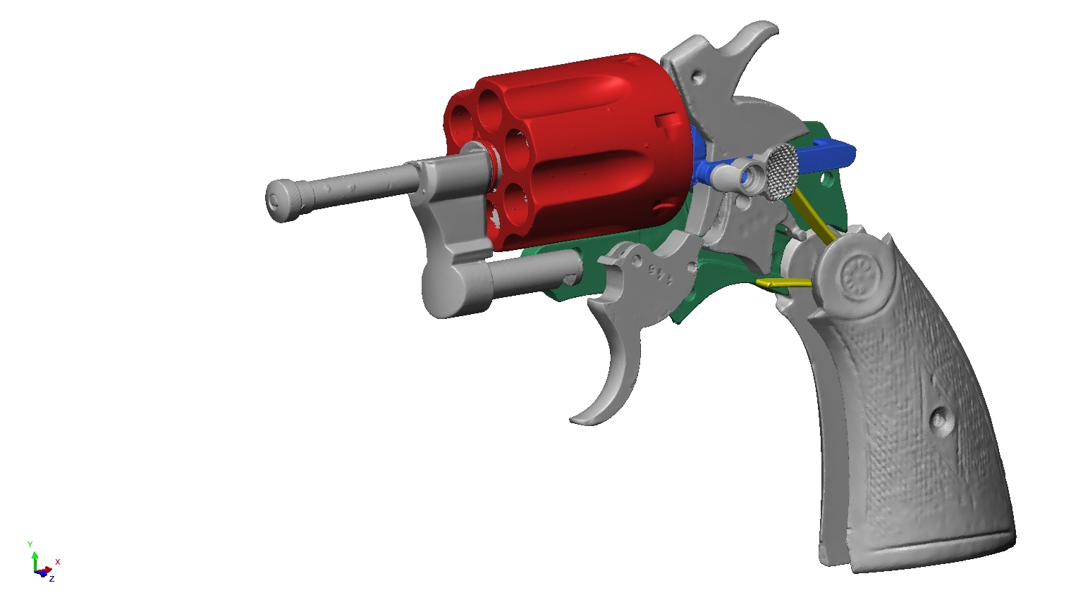 Restoring an Heirloom Revolver 3D Scanning & Reverse Engineering